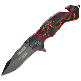 Tac Force Dragon Strike Rescue Linerlock: BK-TF759BR