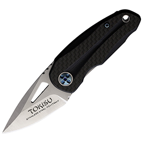Tokisu Linerlock G10/CF: BK-TOK18684
