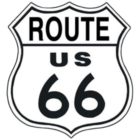 Tin Signs Route 66 Shield: BK-TSN0679