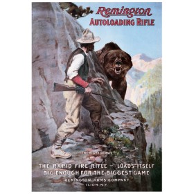 Tin Signs Remington Right of Way: BK-TSN0927