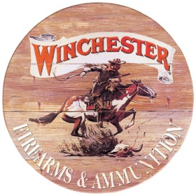 Tin Signs Winchester Express Round: BK-TSN0975