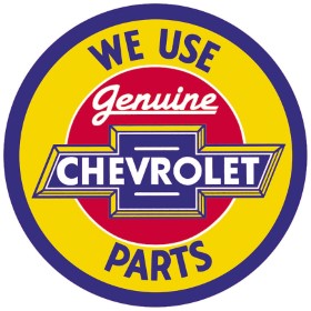 Tin Signs Chevy Genuine Parts: BK-TSN1072