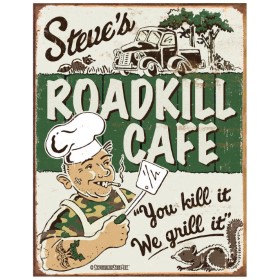Tin Signs Schonberg -Steves Cafe: BK-TSN1416