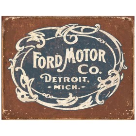 Tin Signs Ford Historic Logo: BK-TSN1707