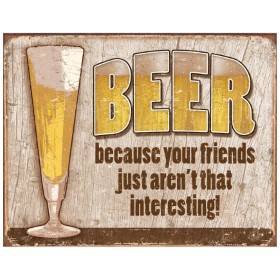 Tin Signs Beer Your Friend: BK-TSN1767