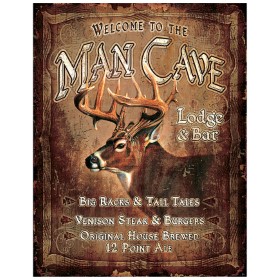 Tin Signs Man Cave Lodge: BK-TSN1868