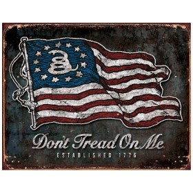Tin Signs DTOM Vintage Flag: BK-TSN1873