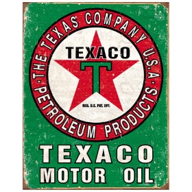 Tin Signs Texaco Motor Oil: BK-TSN1927