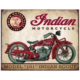 Tin Signs Indian Scout Motorcycle: BK-TSN1933
