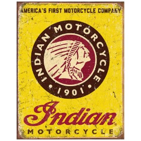 Tin Signs Indian Since 1901: BK-TSN1934