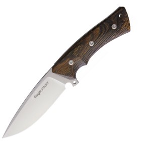 Viper Ganghi Fixed Blade Bocote Wood: BK-V4880BC