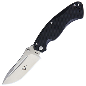 V NIVES Olympian Linerlock Black G10: BK-VNI11GPBK