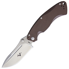 V NIVES Olympian Linerlock Earth G10: BK-VNI11GPE
