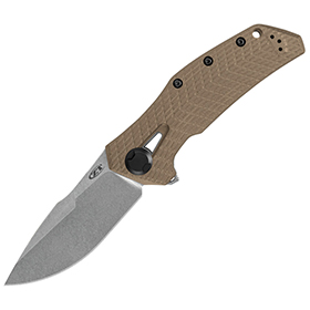 Zero Tolerance KVT Framelock Tan: BK-ZT0308