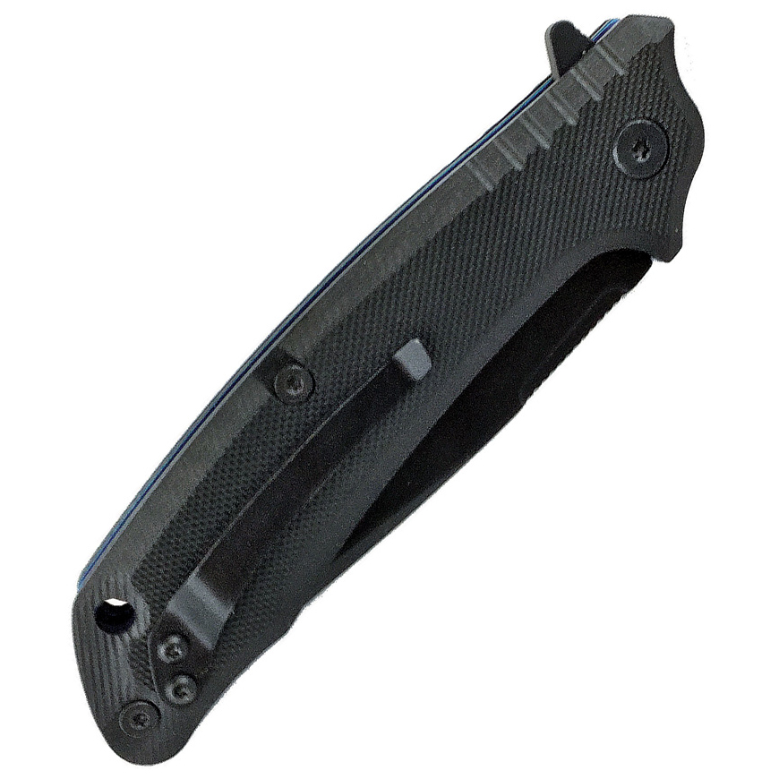 ABKT TAC Predator Linerlock Blue Tanto: BK-AB026BLV3