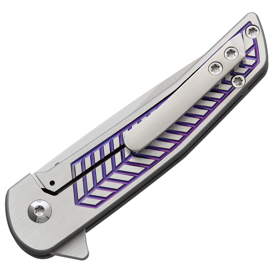 Alliance Designs Scout Framelock Purple: BK-ALS1PV3