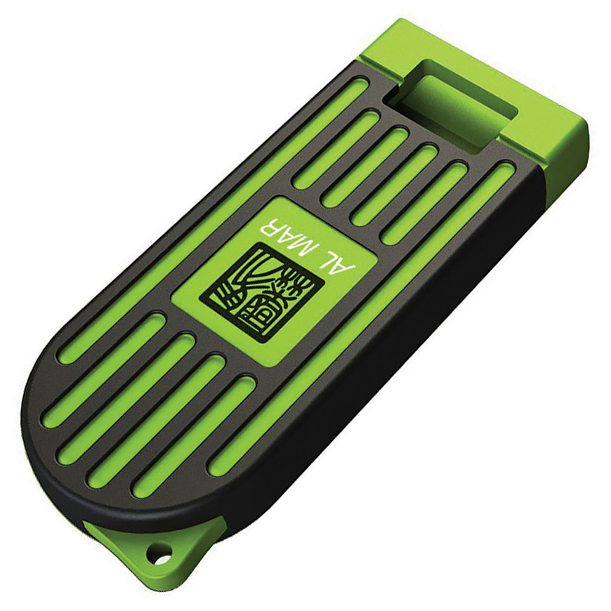 Al Mar Stinger Keyring Knife Green: BK-AMK1001BKGV3