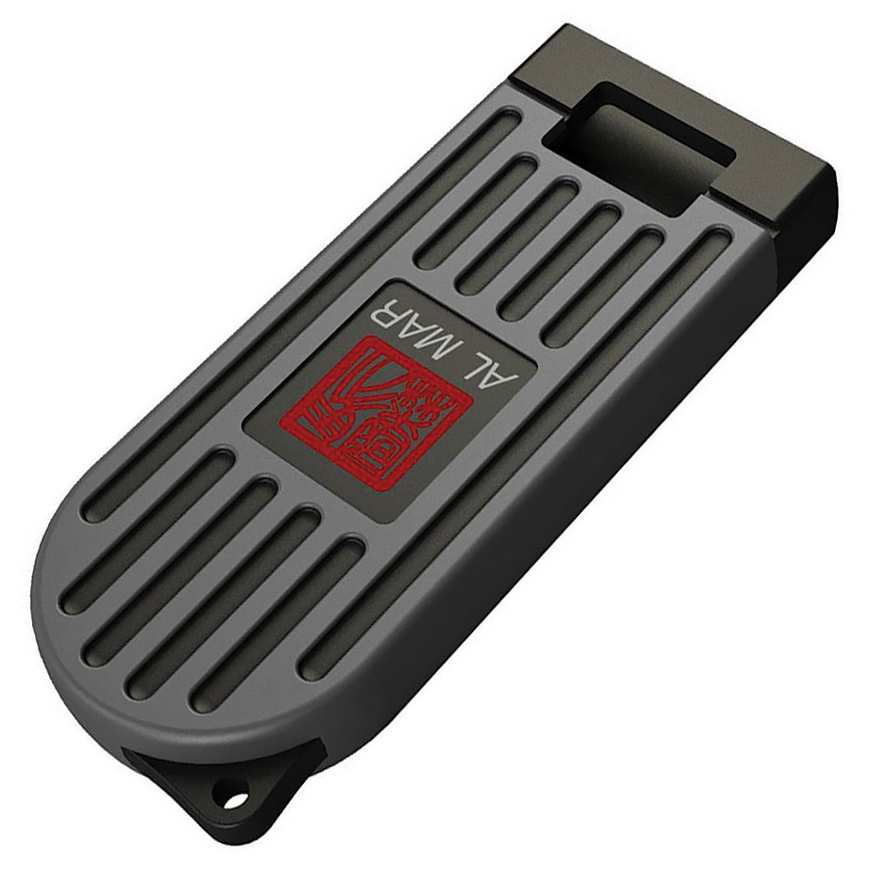 Al Mar Stinger Keyring Knife Gray: BK-AMK1001GYBKV3
