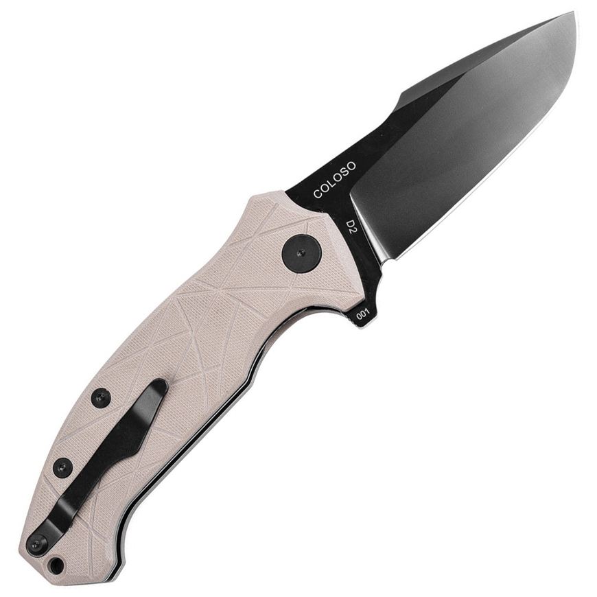 Amare Coloso Linerlock PVD Coyote: BK-AMR201902V3