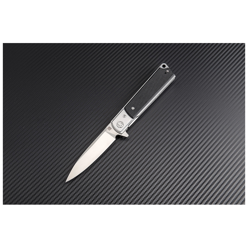 Artisan Classic Linerlock Black: BK-ATZ1802PBKFV3