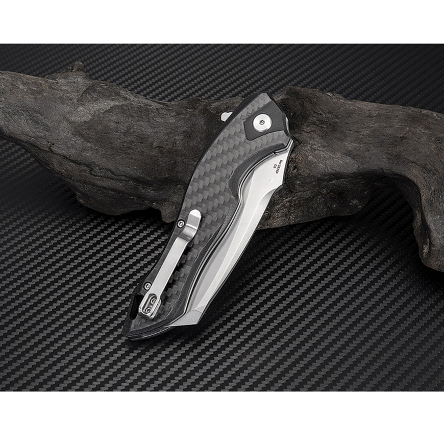 Artisan Eagle Linerlock CF D2: BK-ATZ1816PCFV3