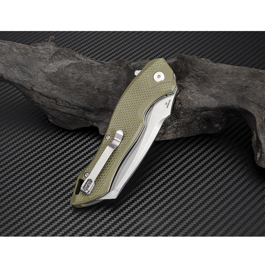 Artisan Eagle Linerlock Green D2: BK-ATZ1816PGNFV3