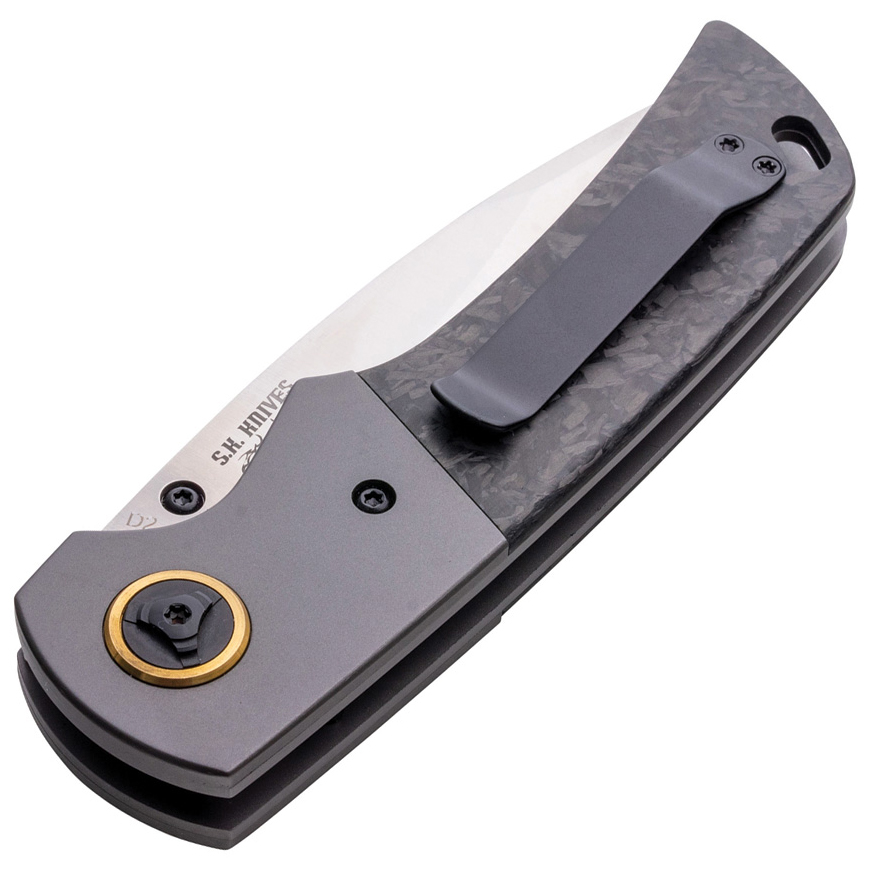 Boker Plus Gulo Linerlock Marble CF: BK-BOP01BO177V3