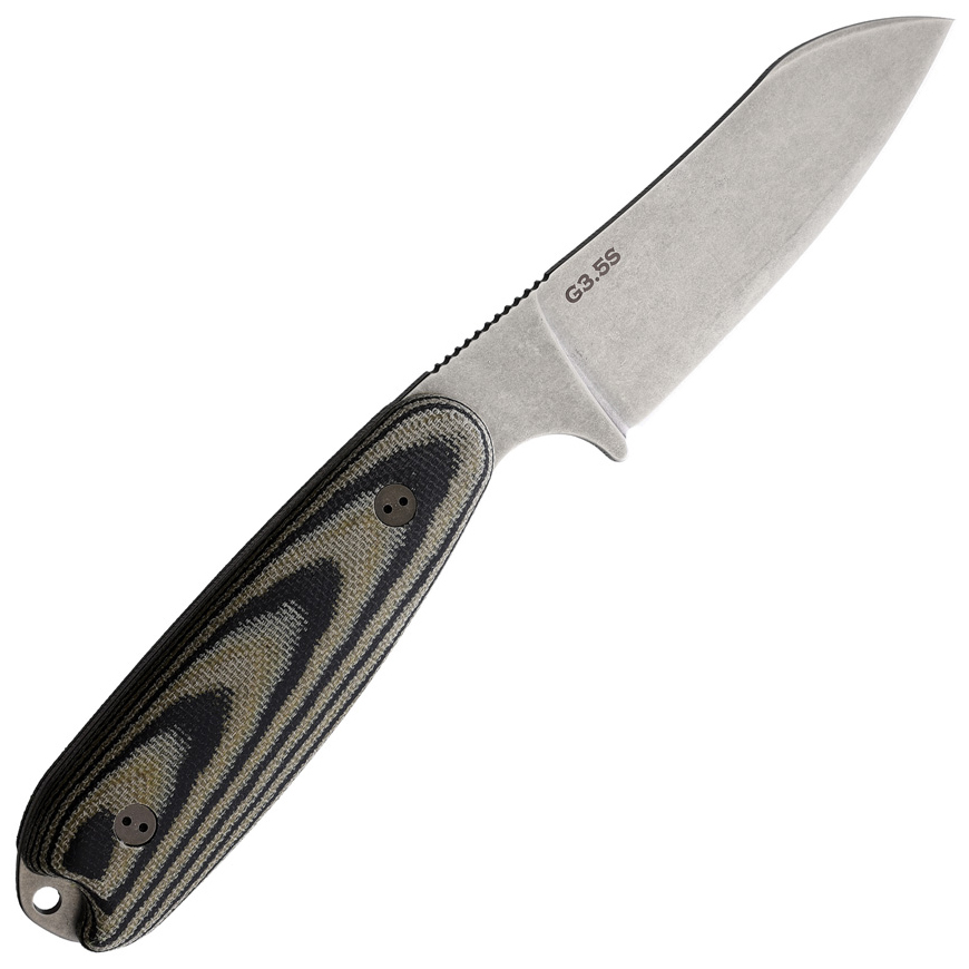 Bradford Knives Guardian 3.5 Sheepsfoot Camo: BK-BRAD35SF109V3