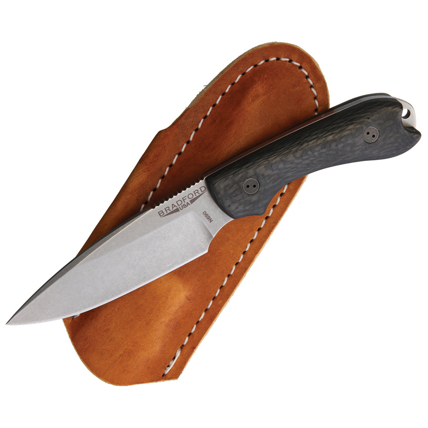 Bradford Knives Guardian 3 3D Carbon Fiber: BK-BRAD3FE114V3