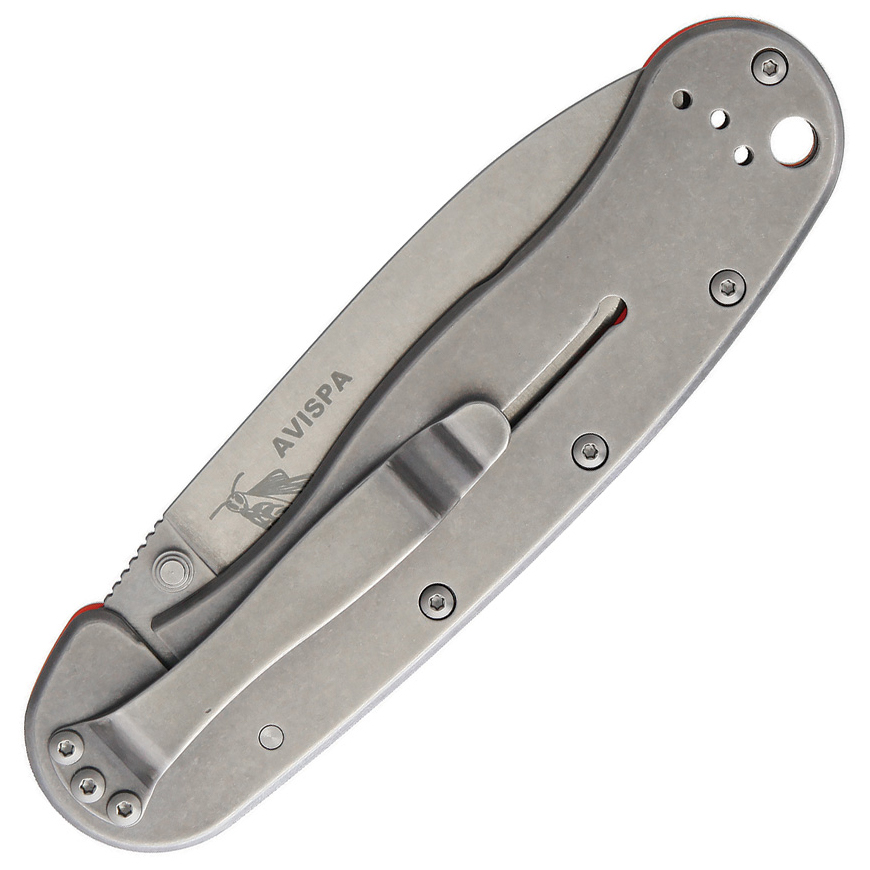 BRK Designed by ESEE Avispa Framelock Orange: BK-BRK1301ORV3