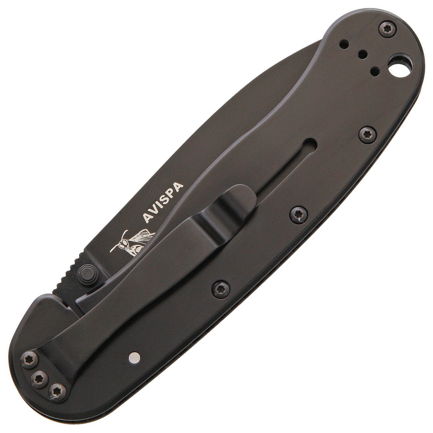 BRK Designed by ESEE Avispa Framelock CF/Black D2: BK-BRK1302CFBV3