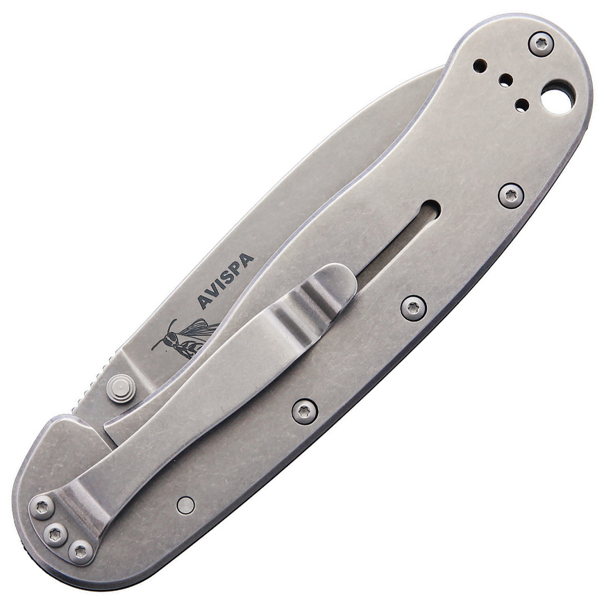 BRK Designed by ESEE Avispa Framelock SK5 Black: BK-BRK1303V3