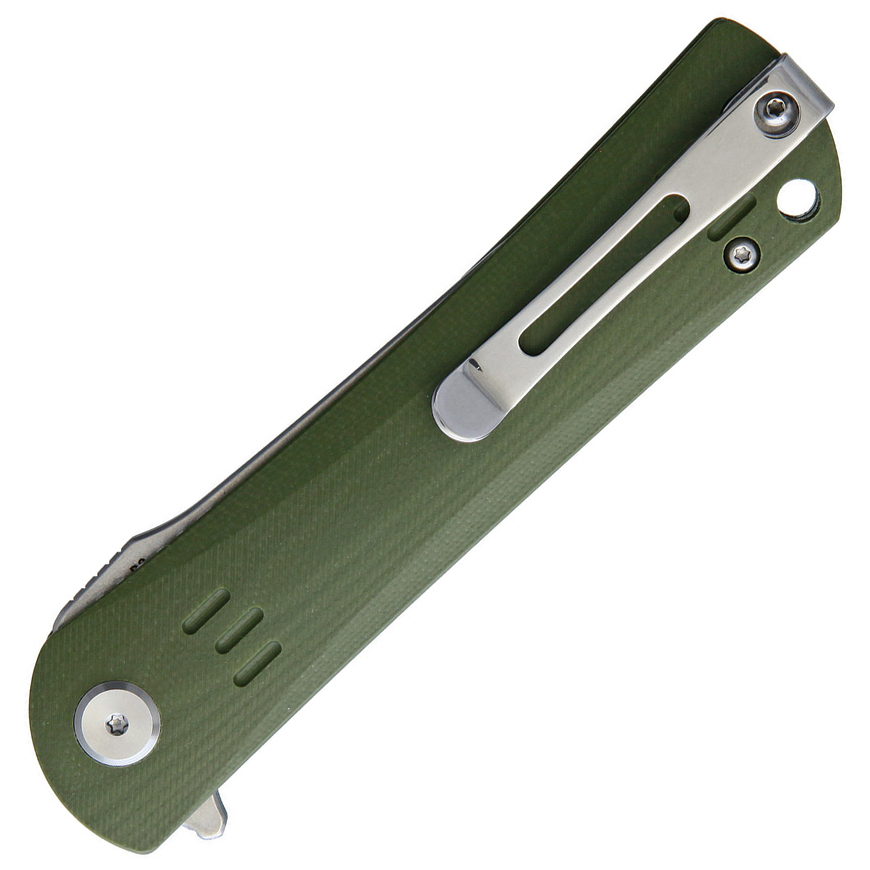 Bestech Knives Kendo G10 Linerlock Green: BK-BTKG06B1V3