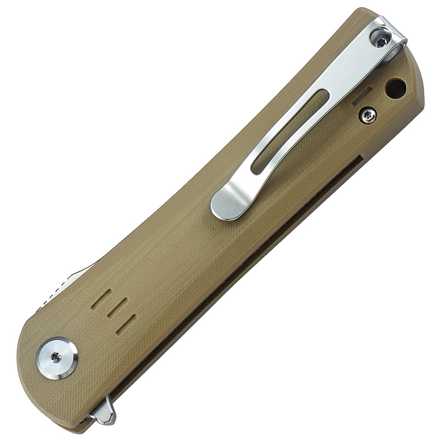 Bestech Knives Kendo G10 Linerlock Beige: BK-BTKG06C1V3
