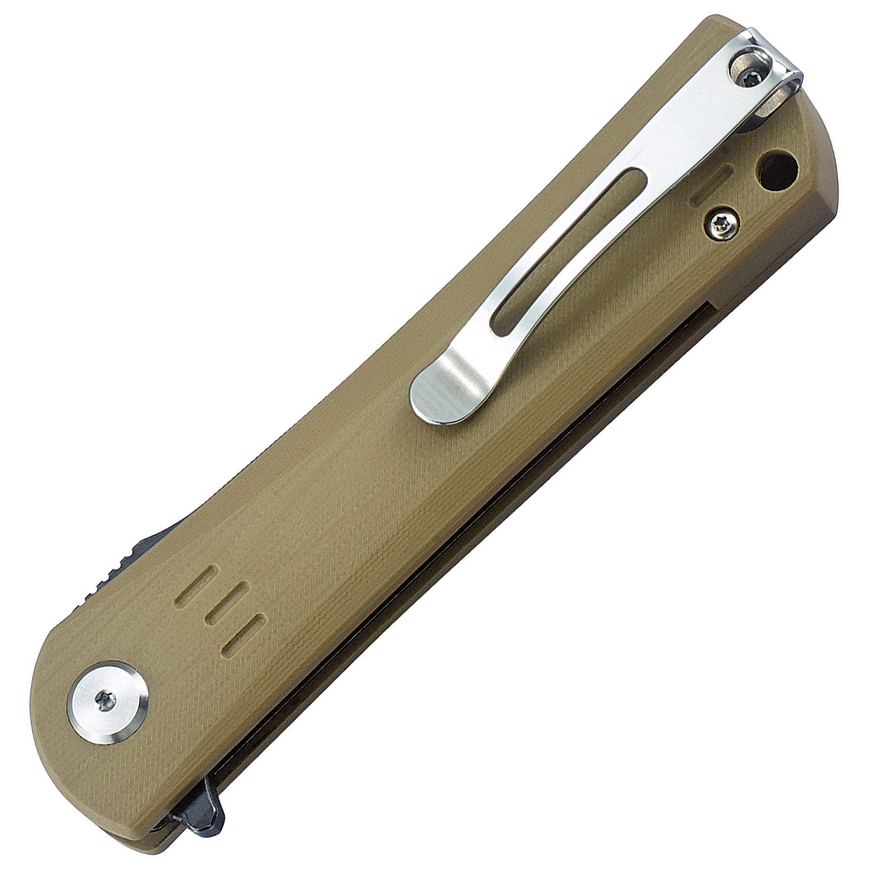 Bestech Knives Kendo G10 Linerlock Beige: BK-BTKG06C2V3