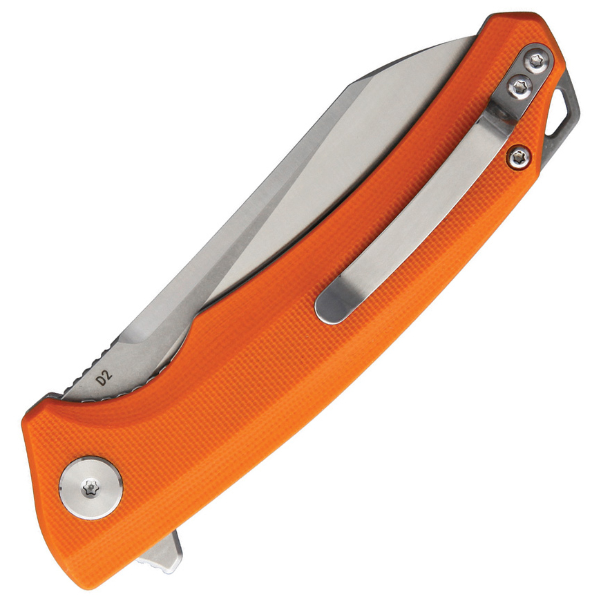 Bestech Knives TEXEL Linerlock Orange: BK-BTKG21D1V3