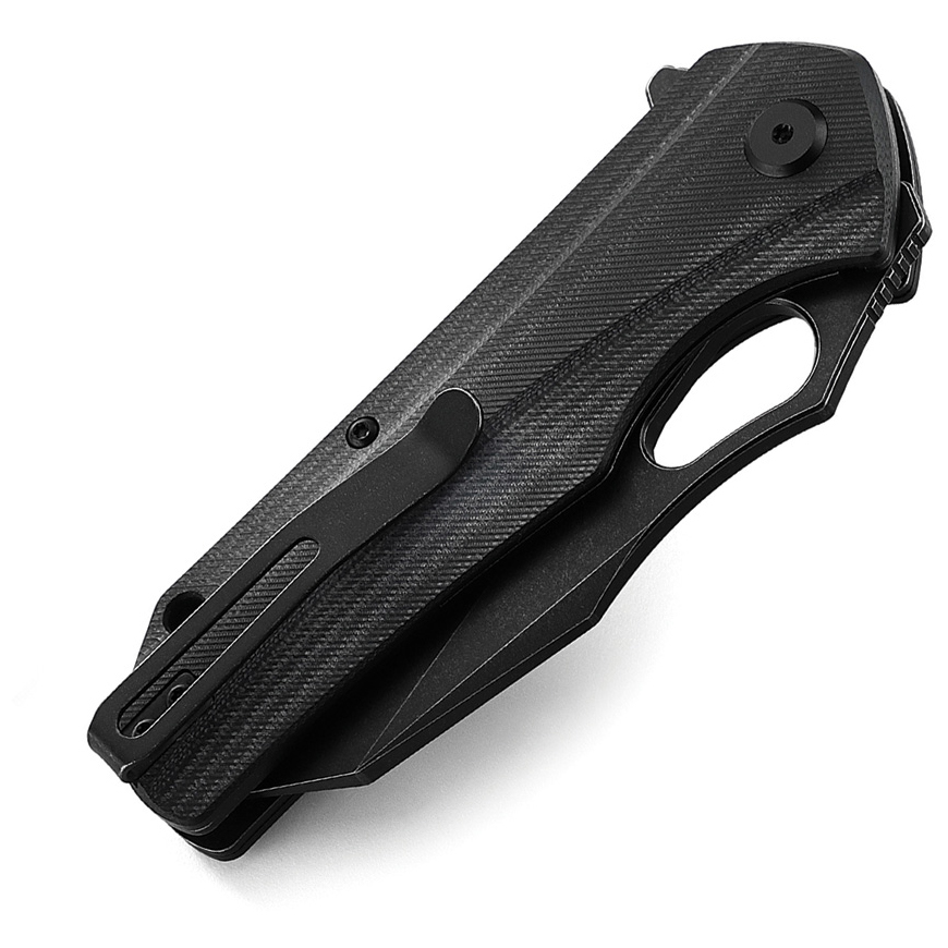 Bestech Knives Operator Linerlock All Black: BK-BTKG36BV3