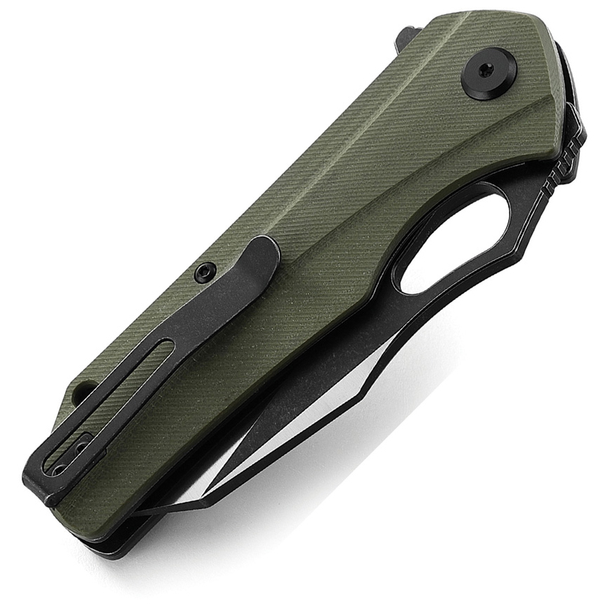 Bestech Knives Operator Linerlock Green: BK-BTKG36CV3