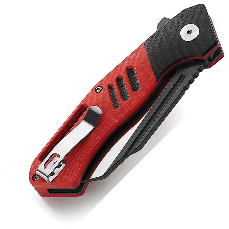 Bestech Knives Rockface Linerlock Red: BK-BTKG46CV3