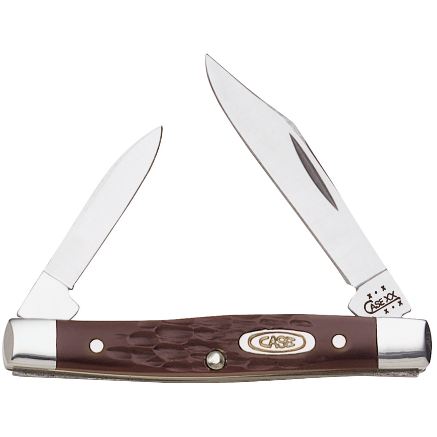 Case Cutlery Small Pen Knife Brown Delrin: BK-CA083V3