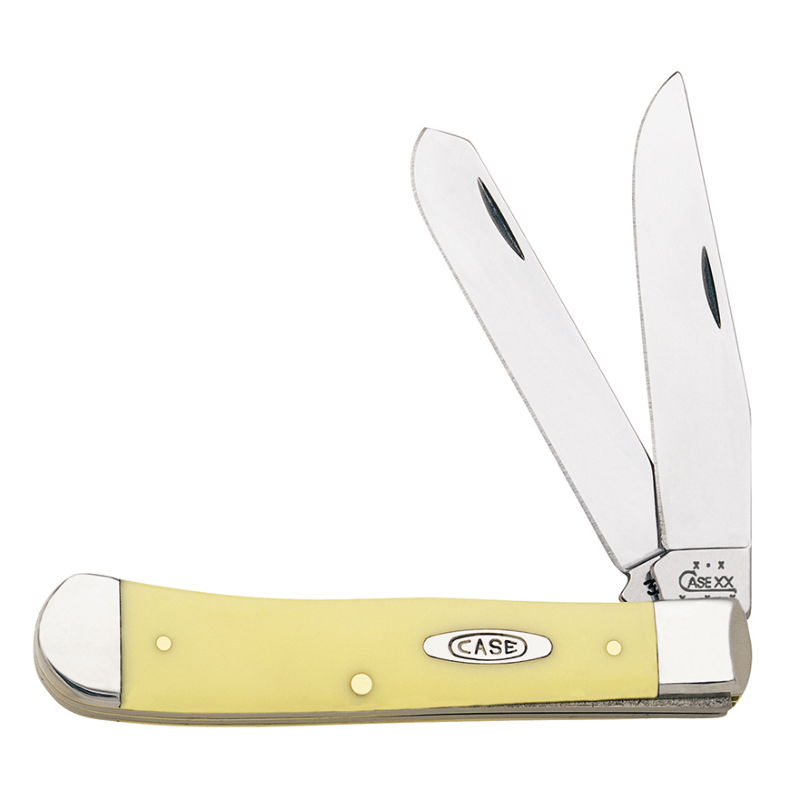 Case Cutlery Trapper Yellow: BK-CA161V3