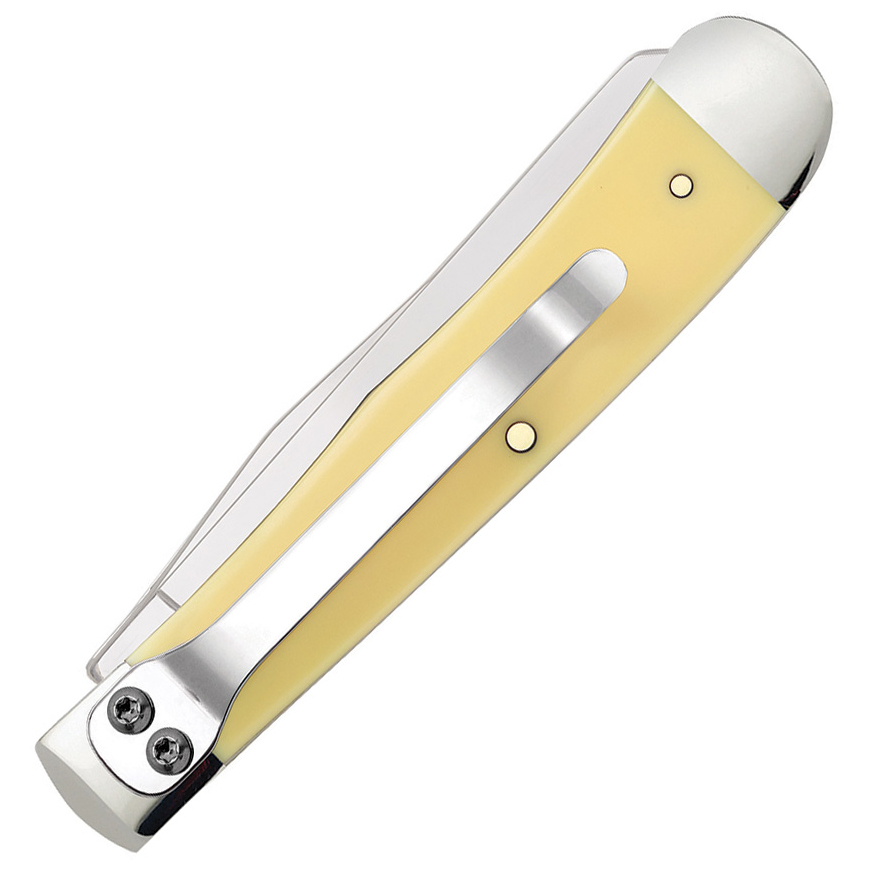 Case Cutlery Trapper Yellow Synthetic: BK-CA30114V3