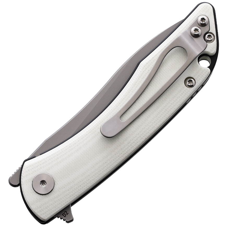 CMB Made Knives Blaze Linerlock White: BK-CMB06SV3