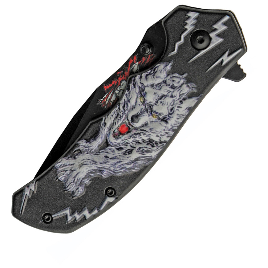 Rite Edge Linerlock White Wolf: BK-CN300548WHV3