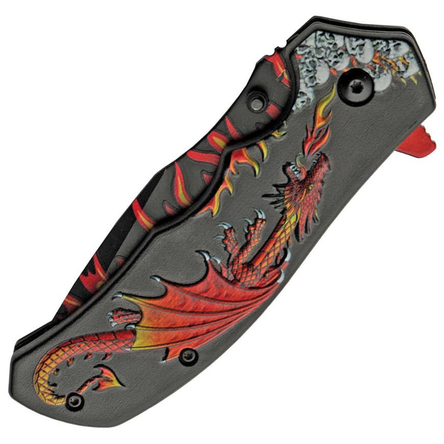 Rite Edge Dragon Flame Linerlock A/O: BK-CN300549RDV3