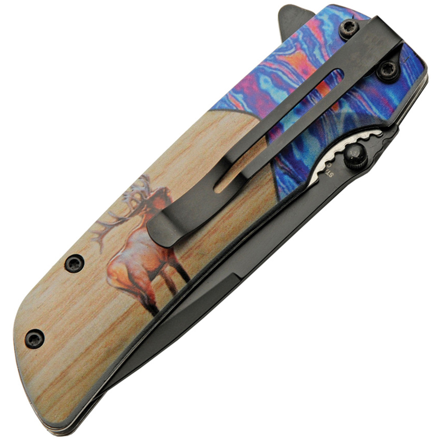 Rite Edge Voodoo Linerlock Deer A/O: BK-CN300564DEV3