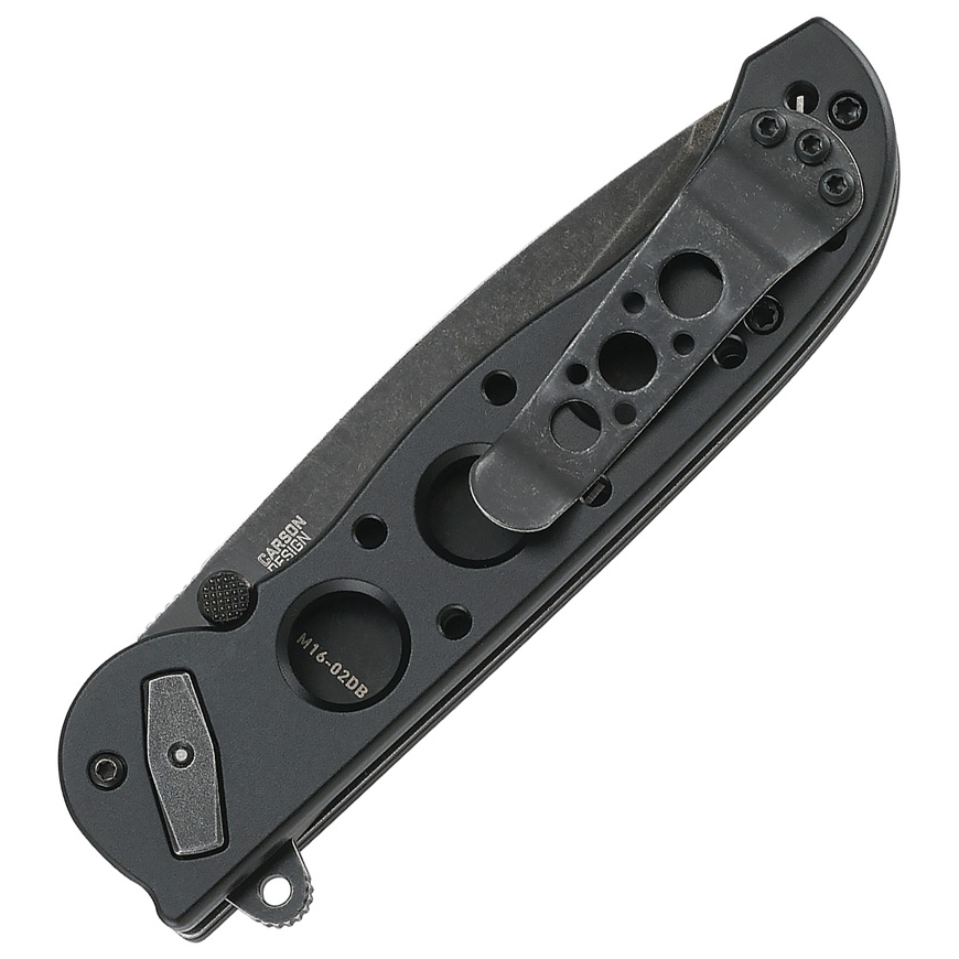 CRKT M16 Deadbolt Lock Tanto: BK-CR02DBV3
