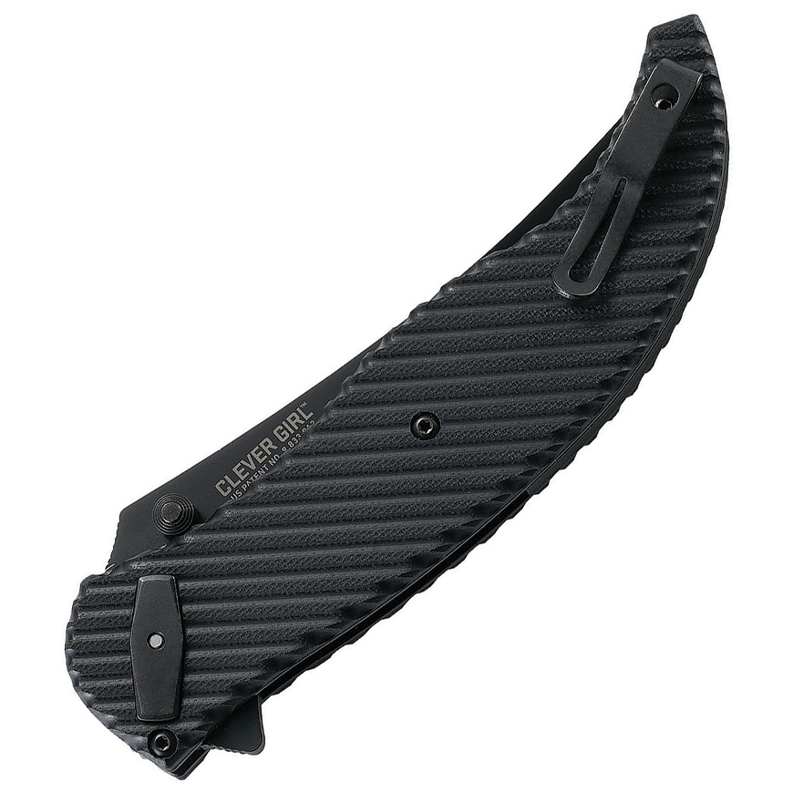 CRKT Clever Girl Deadbolt Lock: BK-CR2640V3