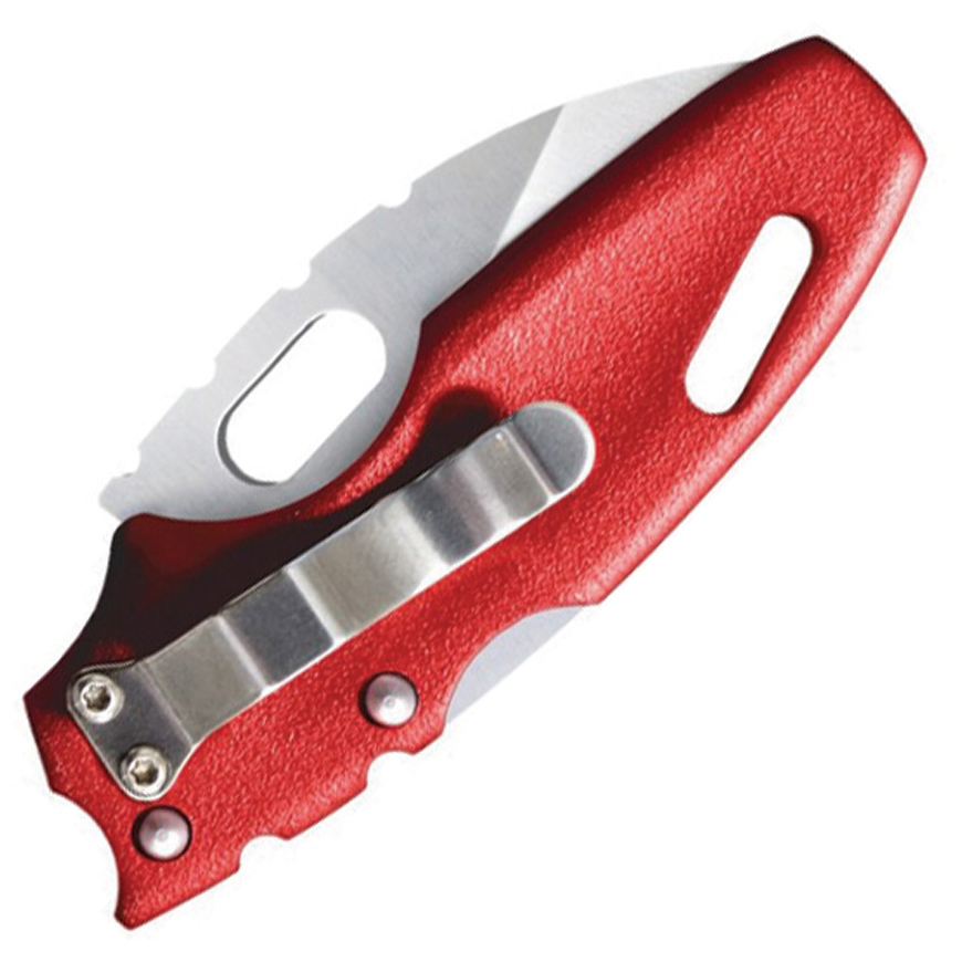 Cold Steel Mini Tuff Lite Tri-Ad Lock Red: BK-CS20MTRV3