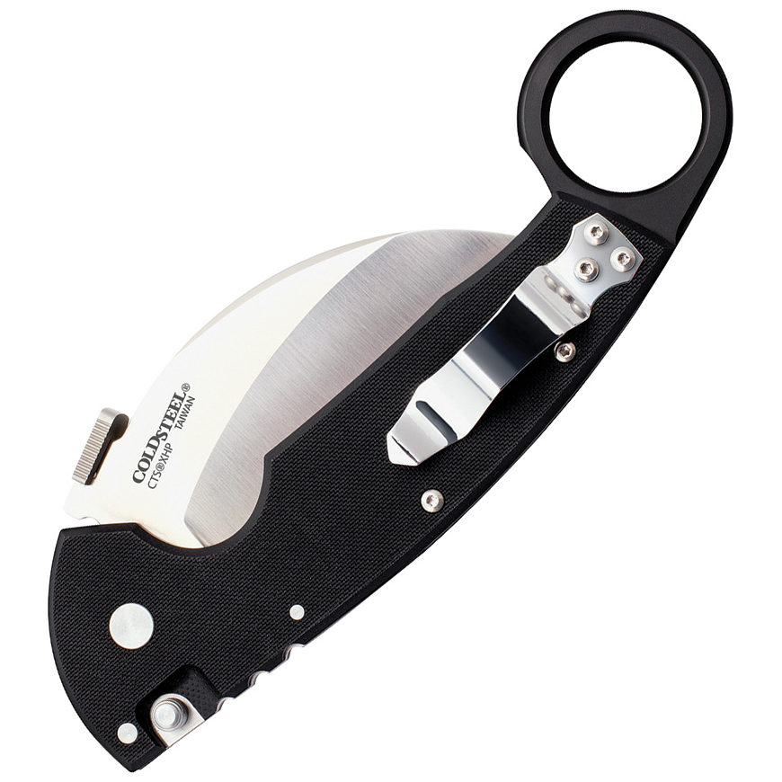 Cold Steel Tiger Claw Lockback Serrated: BK-CS22KFSV3